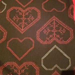 Hearts ♡ Snowflake ✴ LulaRoe Leggings